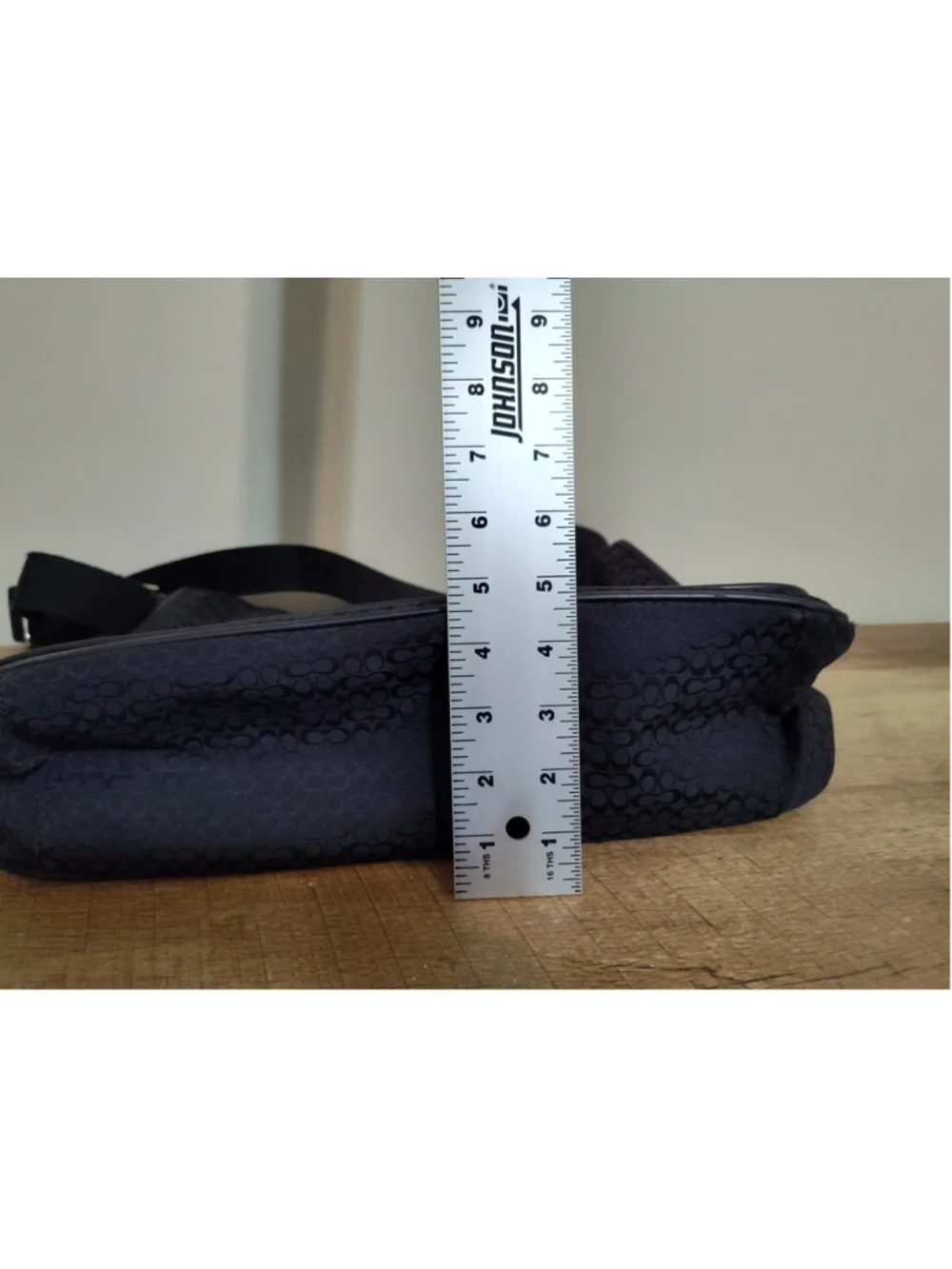 Unisex Coach Messenger Bag One Size Black